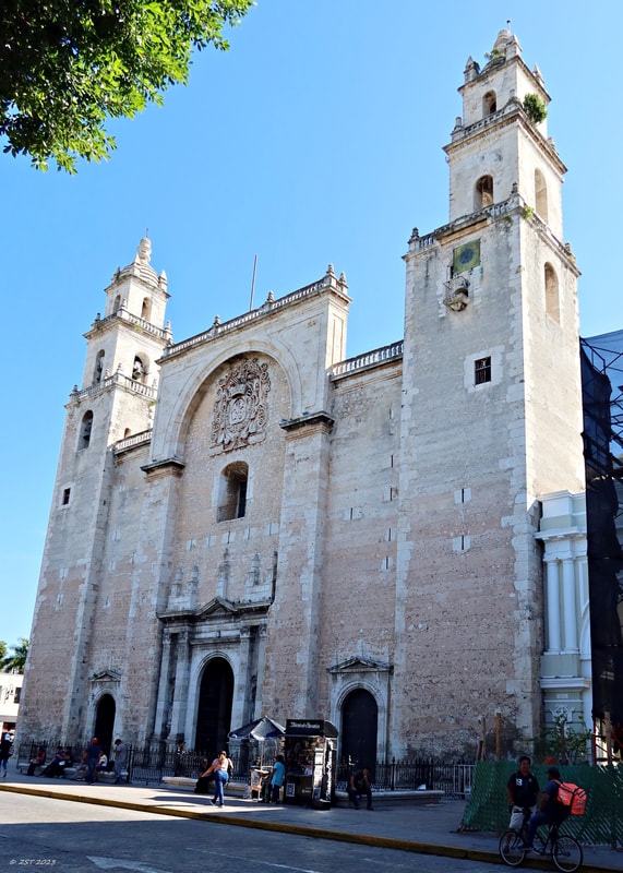 religion, repurposed temple, Catedral de Mérida - San Ildefonso, built 1598