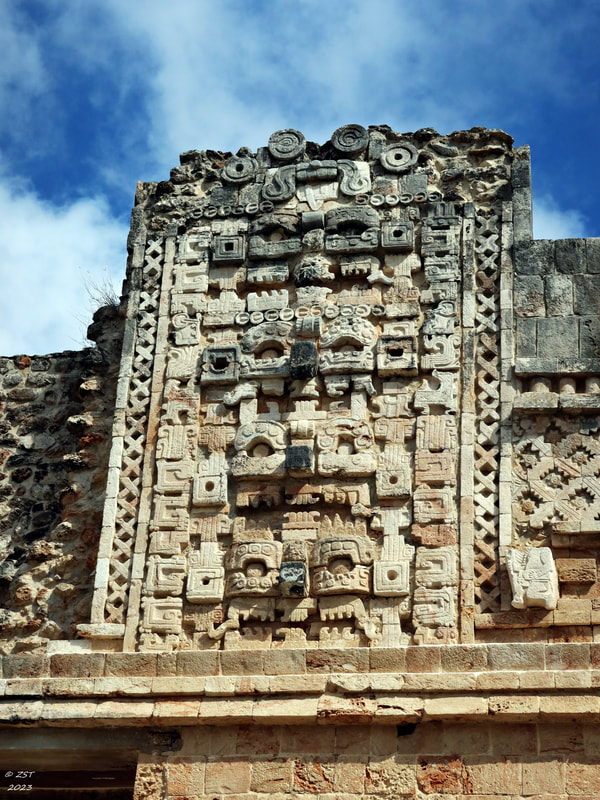 archaeology, Mayan, ruins,  700 to 1000 CE, Quadrangle of the Nuns