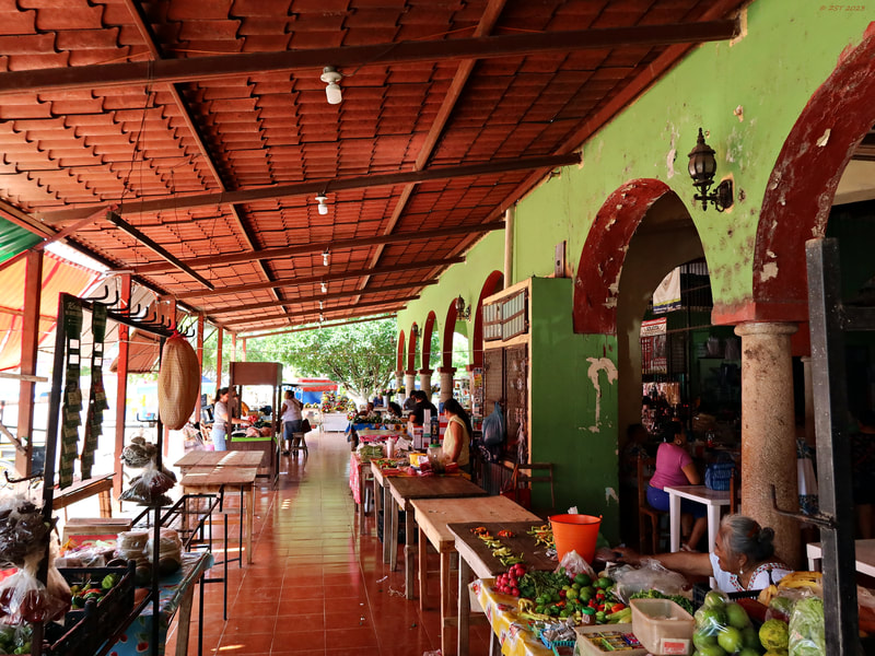 Yucatán, Muna, Mayan Town, Mexican Town, farmer's market, municipal market