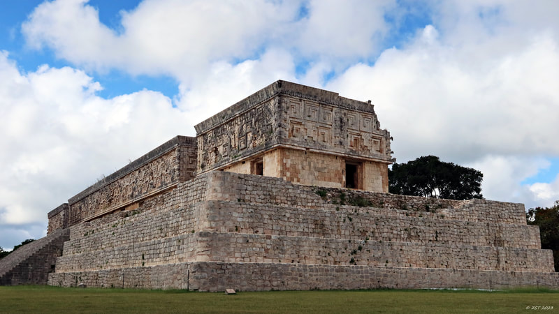archaeology, Mayan, ruins,  700 to 1000 CE, Governor's Palace